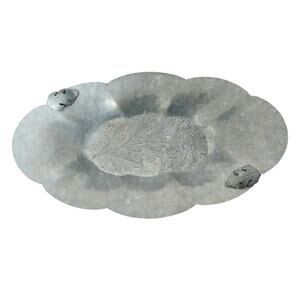 Vintage Trade Continental Mark Hand Wrougbt Hammered Aluminum Serving Tray #572